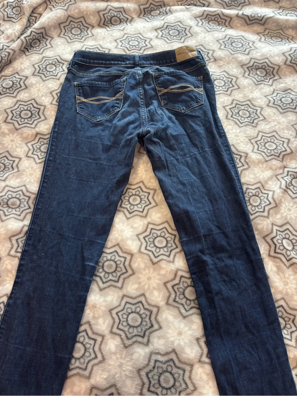 Abercrombie & Fitch Dark Blue Kids Skinny Jeans